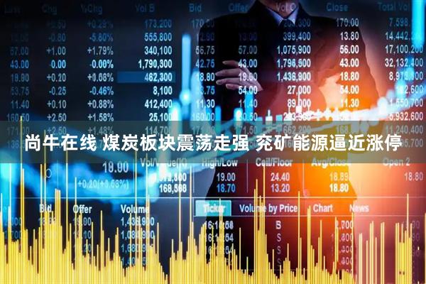 尚牛在线 煤炭板块震荡走强 兖矿能源逼近涨停